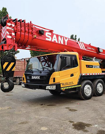 Used SANY crane 50Ton is ready shipping to Vietnam
